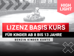 Titelbild für das Erlebnis Kinderkart Lizenz Basis Kurs