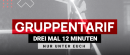 Titelbild für das Erlebnis Lasertag Gruppentarif 3x12 Minuten